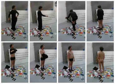Paolo Angelosanto Performance: Vernissage